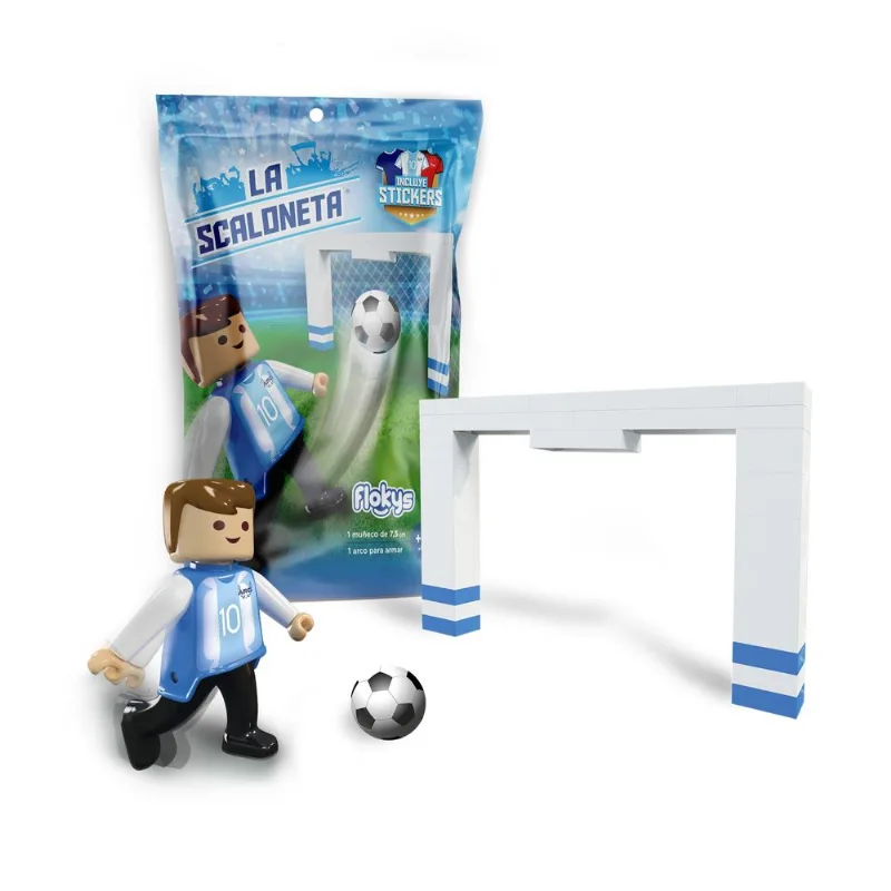 Muñeco con accesorios la scaloneta