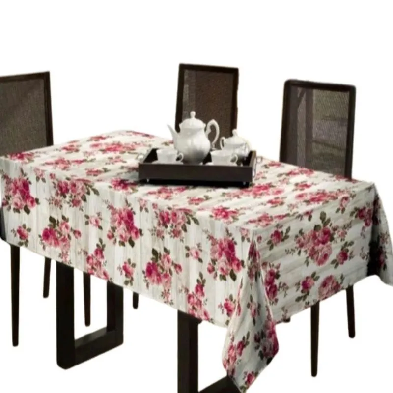Toalha De Mesa Plástica Térmica 1,40m X 4,00m 12 Lug Sofia