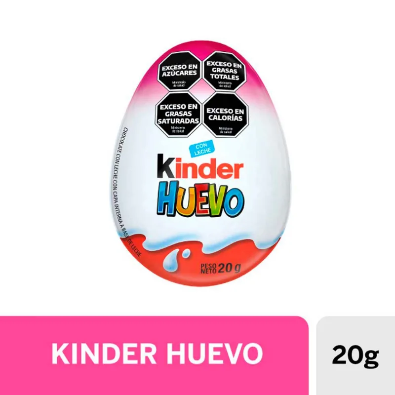 Huevo Rosa Kinder 20 Gr