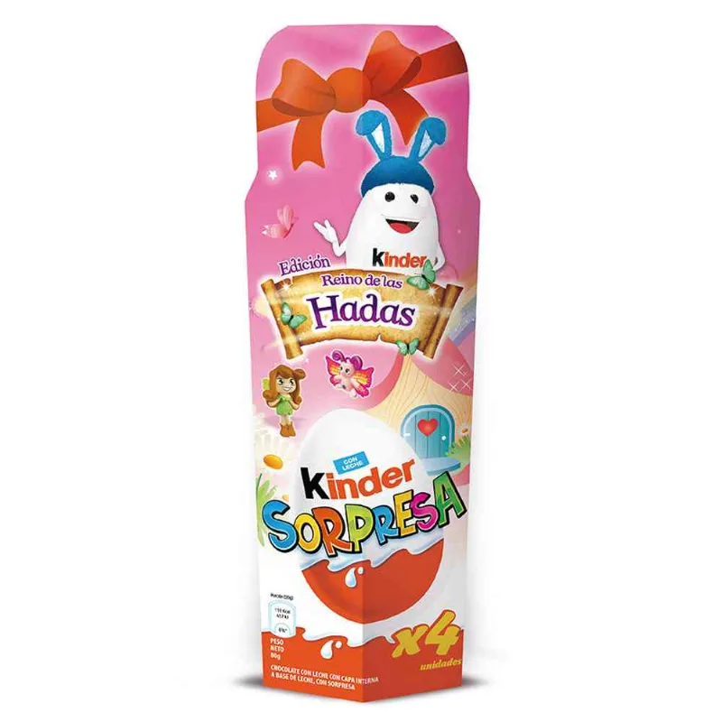 Huevo Kinder Hadas X80g-cja-gr.-80