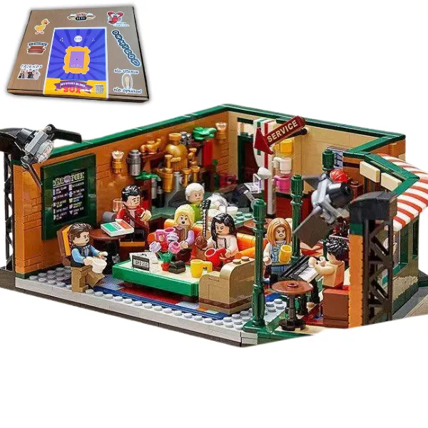 FRIENDS CENTRAL PERK TV SERIE TEMPORADA Blocos Montar Letsgo