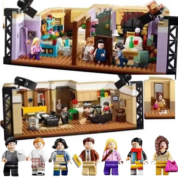 FRIENDS APARTMENT Blocos Montar 2048 peças