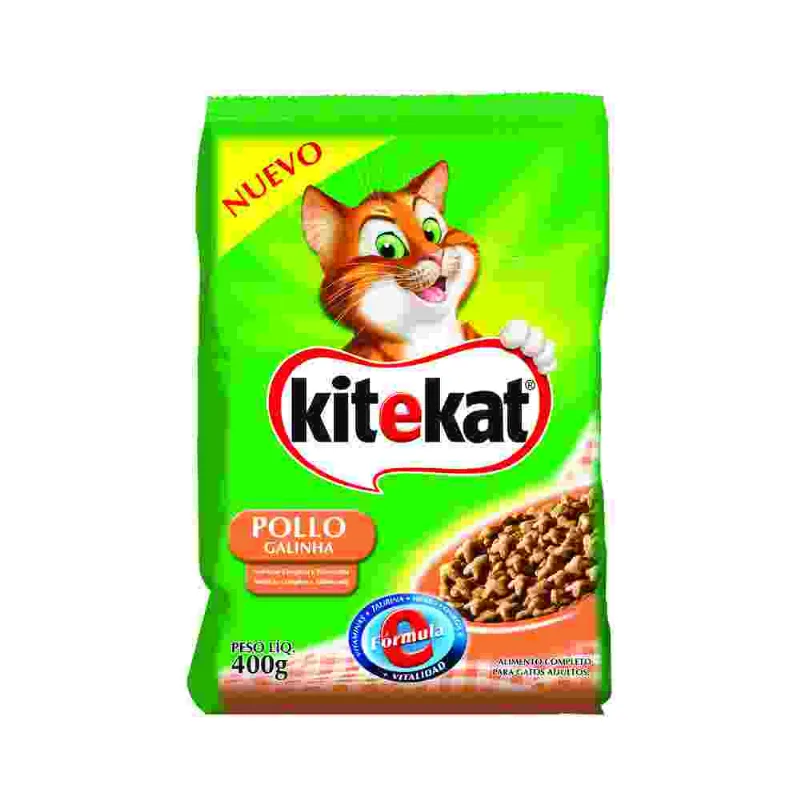 Alimento Para Gatos Kit E Kat Pollo 400 Gr