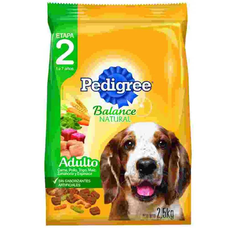 Alimento Para Perros Pedigree Balance 2,5 Kg