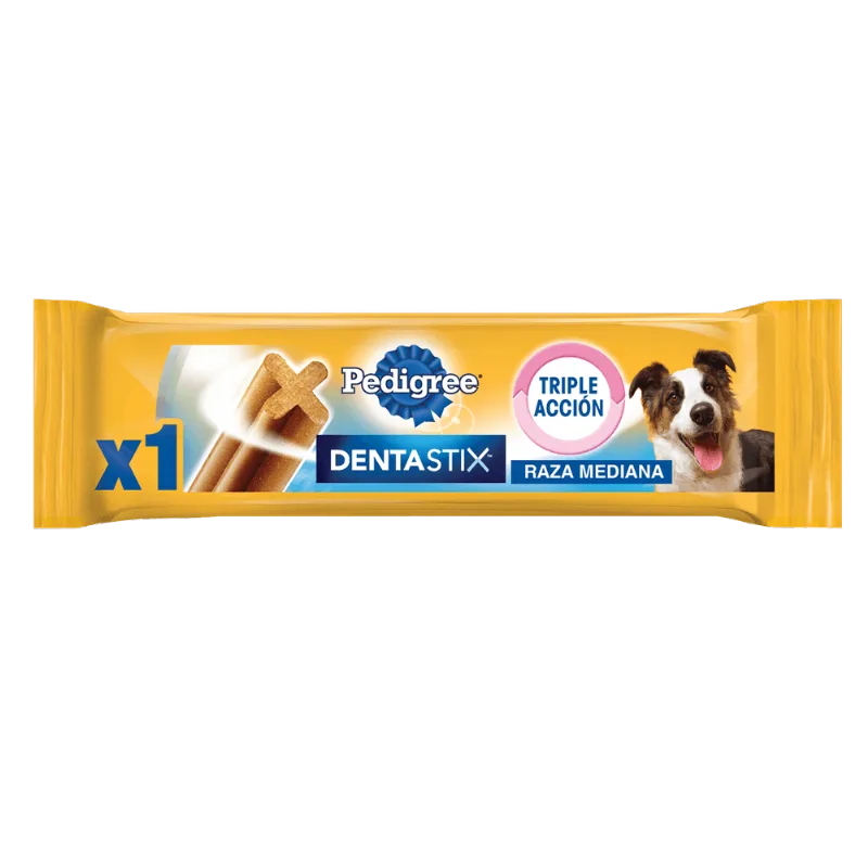 PEDIGREE DENTASTIX RAZAS MEDIANAS X 25.7 GRS