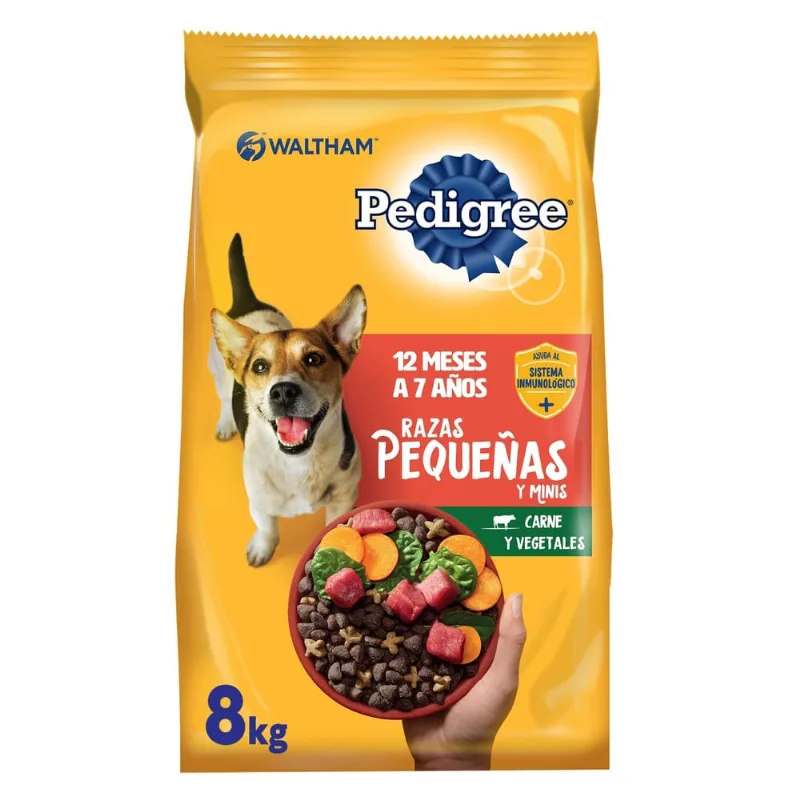 PEDIGREE ADULTO PEQUEÑO X 8 KG