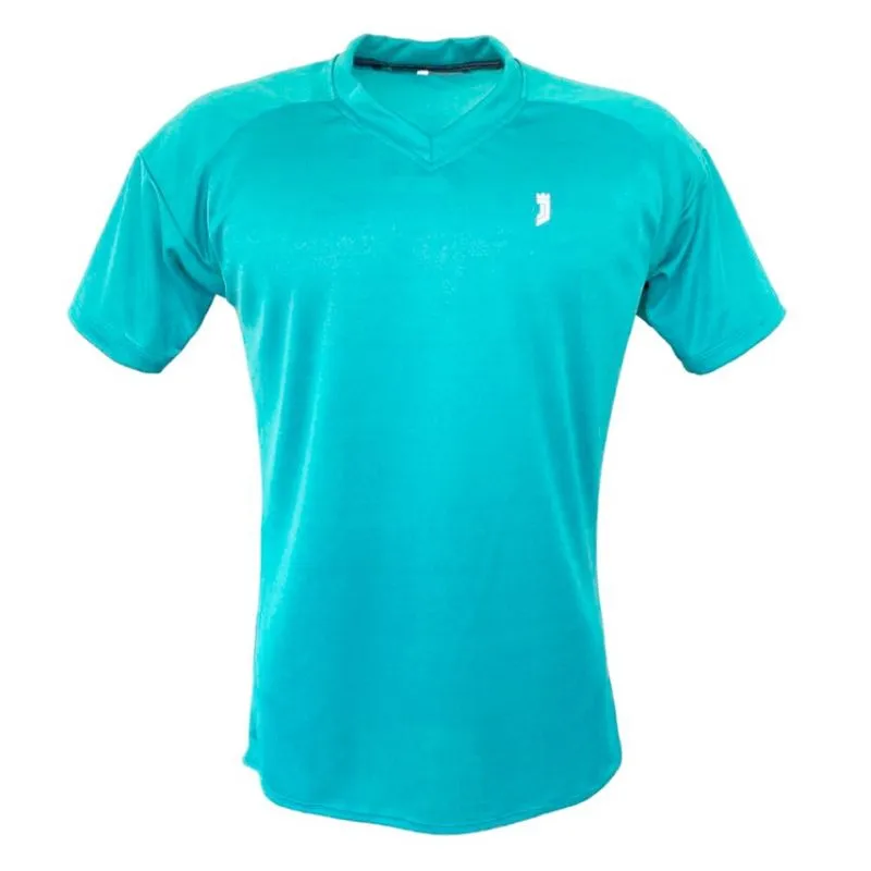 Camisa Camiseta Esportiva Fitness Academia slim - Jotaz - Masculino - Verde Turquesa