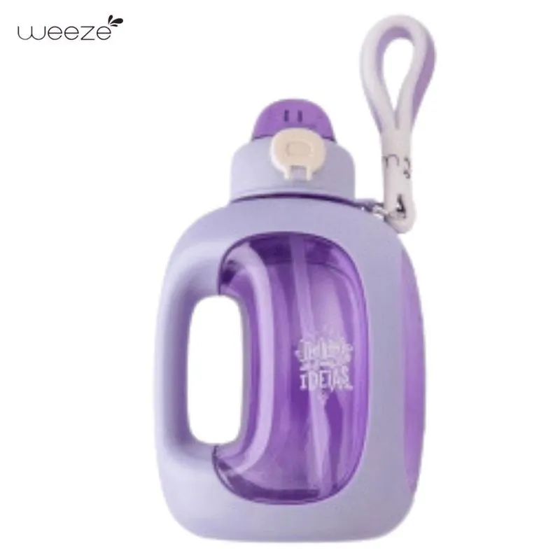 Garrafa Squeeze De Plástico 1500ml Com Pegador Antivazamento