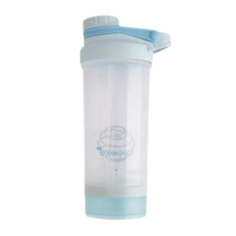 Coqueteleira Com Esfera 600ml De Plástico Garrafa Academia
