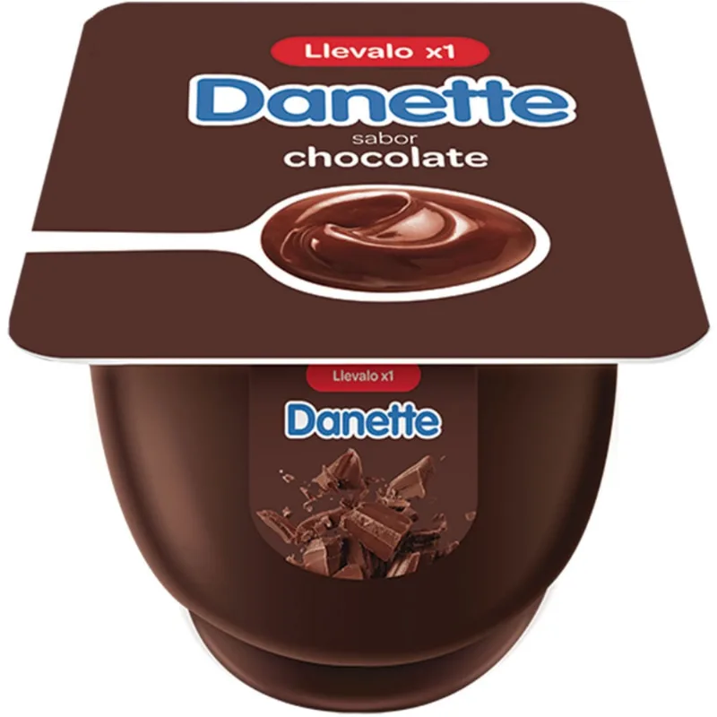 Postre Danette chocolate pote 95 g.