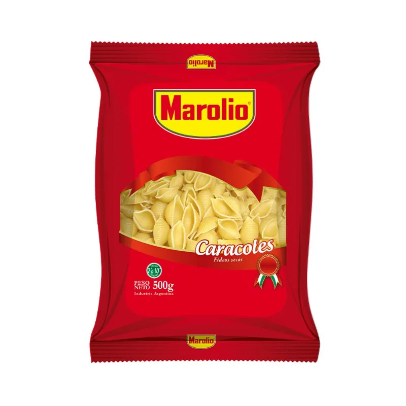 Fideo Marolio Caracoles X500g