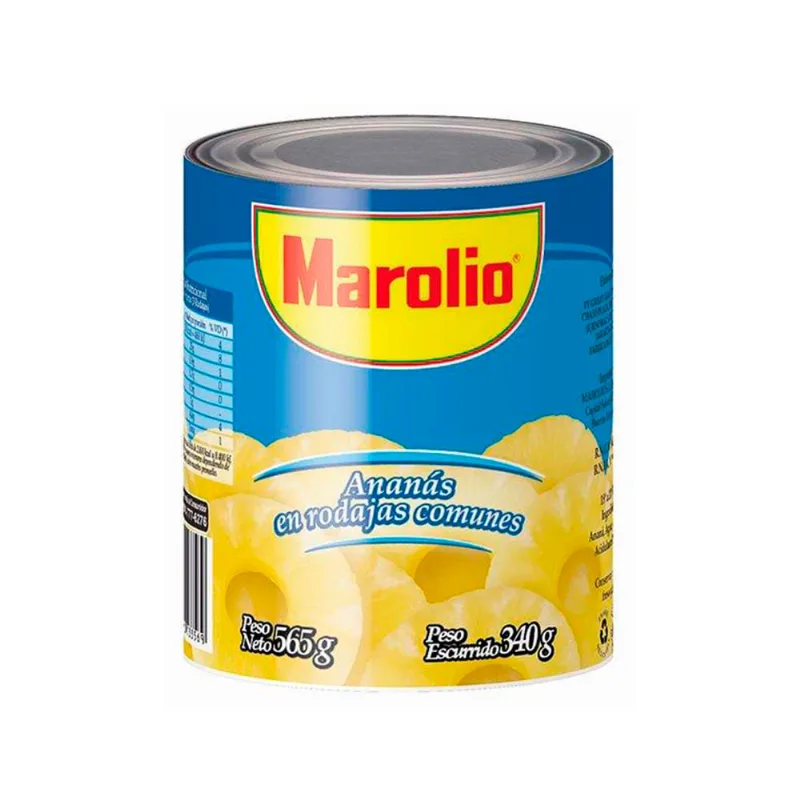 Anana Marolio En Rodajas 565 Gr
