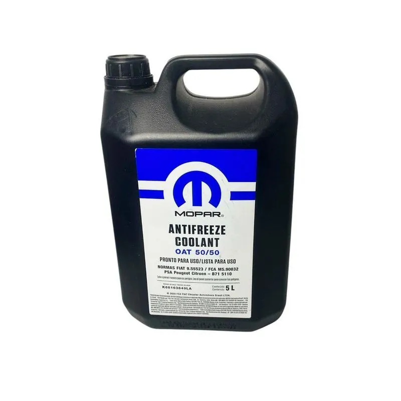 Anticongelante Líquido De Arrefecimento Jeep Mopar 5 Litros