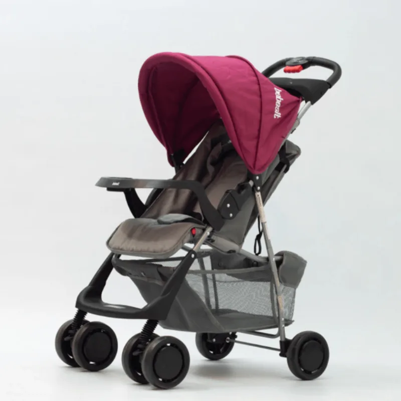 Cochecito Bebesit De Paseo 3 Posiciones Violeta 1337