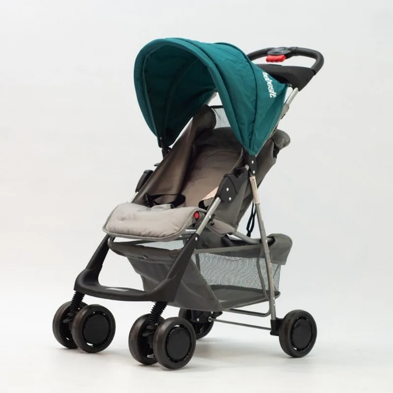 Cochecito De Paseo Bebesit Eos 1337-j Verde Reclinable H15kg Color Verde oscuro