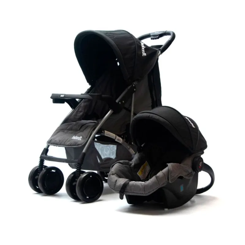 Coche Travel System Bebesit ONYX Gris Oscuro