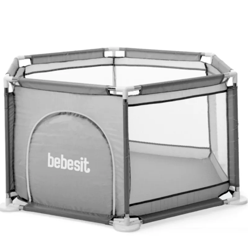 Corralito Bebesit Gris Hexagonal 2119-A