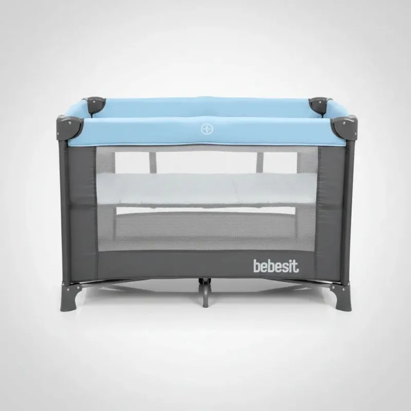 Practicuna Corralito Plegable Transportable Bebesit 2105-ad Celeste Lisa