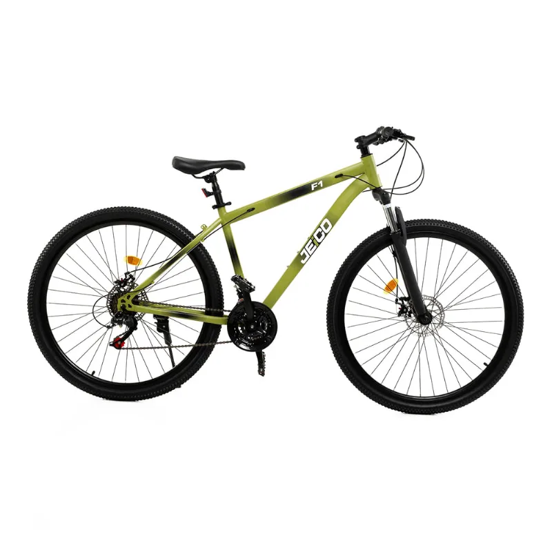 Bicicleta MTB Acero Jeico F1 R29 21v Talle M Verde