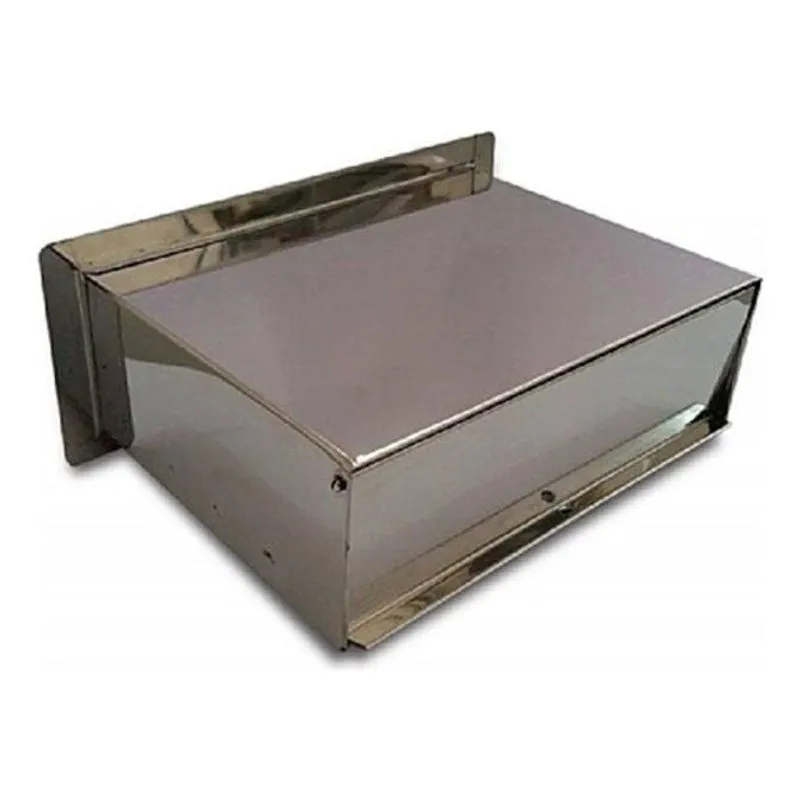 Caixa De Aço Inox Para Embutir Muro