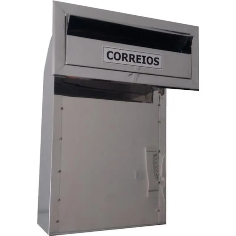 Caixa De Inox Modelo L Para Predio Empresas