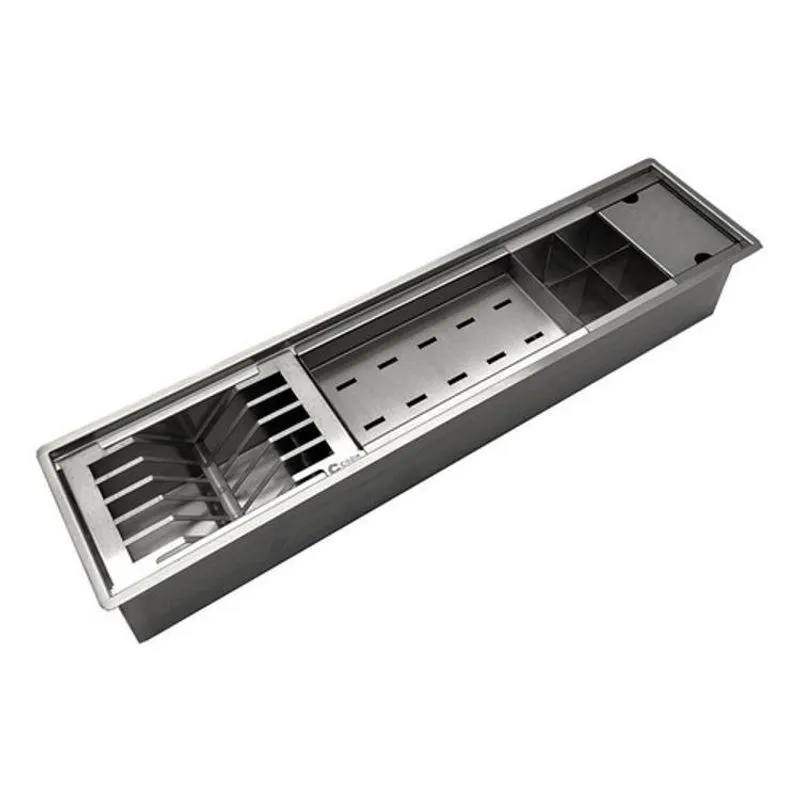 Calha Inox Escorredor De Louças 70 Cm - Casinox