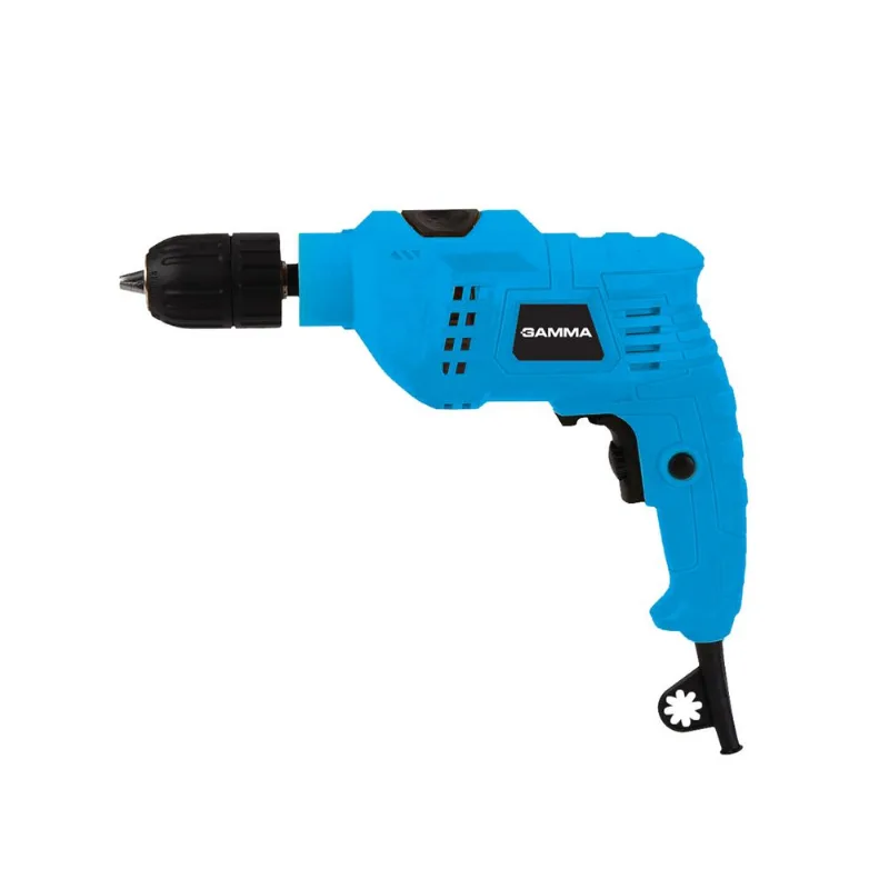 Taladro Gamma 10mm 650W celeste