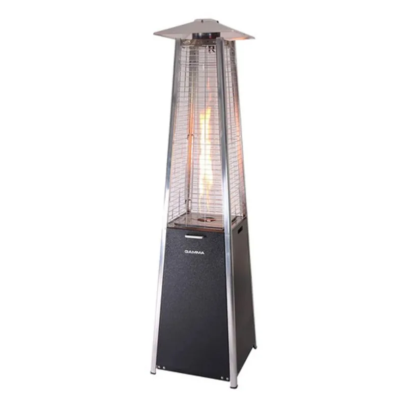 Calefactor A Gas Gamma Exterior Piramidal Negro - G2253ar Negro
