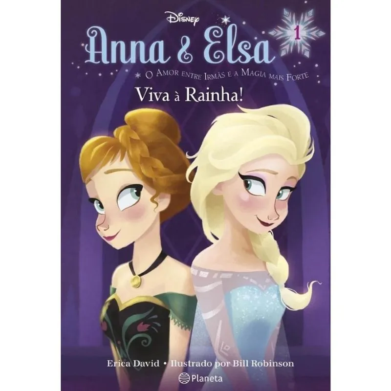 Anna & Elsa + Marca Página