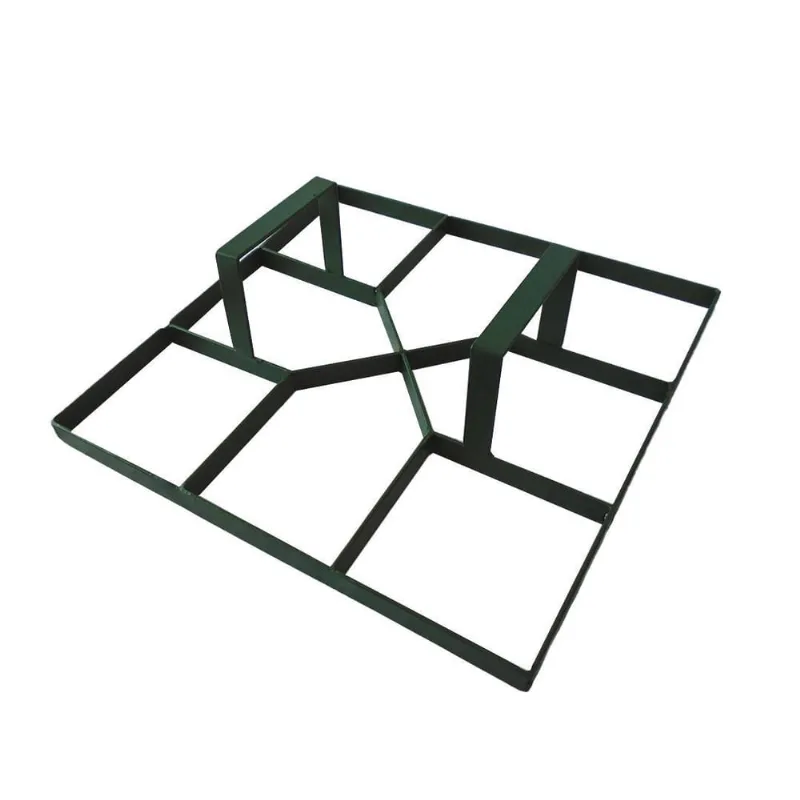Forma Manual Carimbo Piso Calçada Jardim Concreto 35X35Cm