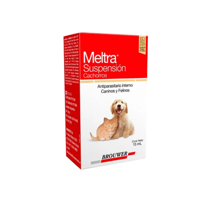 MELTRA SUSPENSIÓN CACHORROS X 15 CC ANTIPARACITARIO INTERNO
