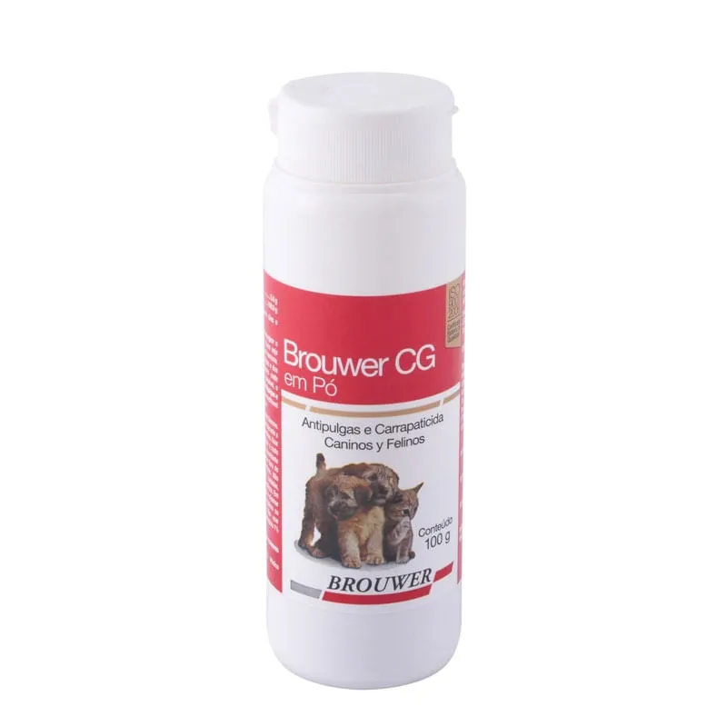 Talco Pulicida E Carrapaticida Cg Pó 100 G