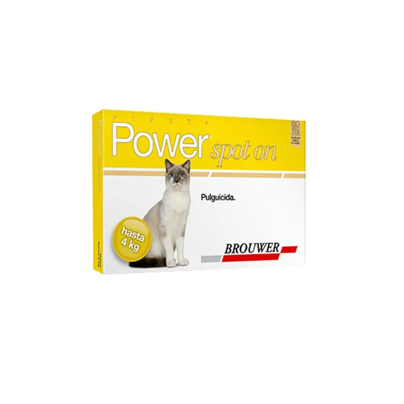 PIPETA POWER SPOT ON GATOS HASTA 4 KG