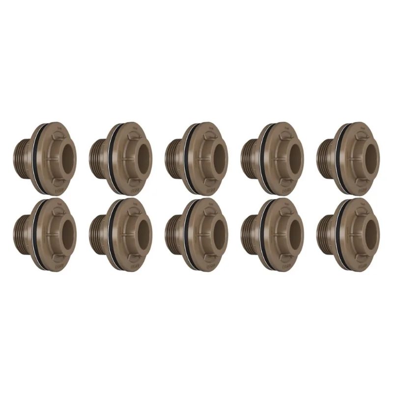 Kit adaptador flange cx dagua 25X3/4 fortlev - 10 unidades