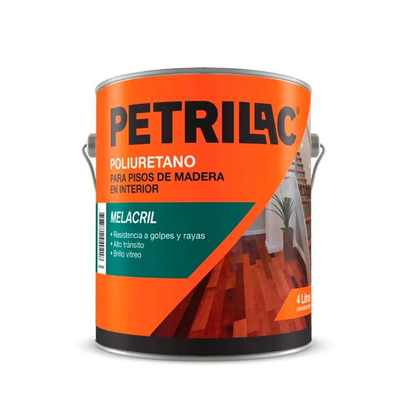 Plastificador de pisos de madera Melacril brillante 4 L