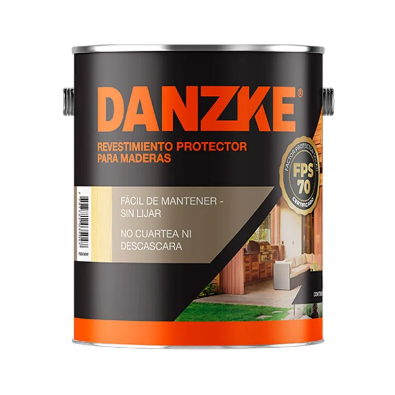 Impregnante Maderas Danzke Lasur Brillante Cedro 20 Lts