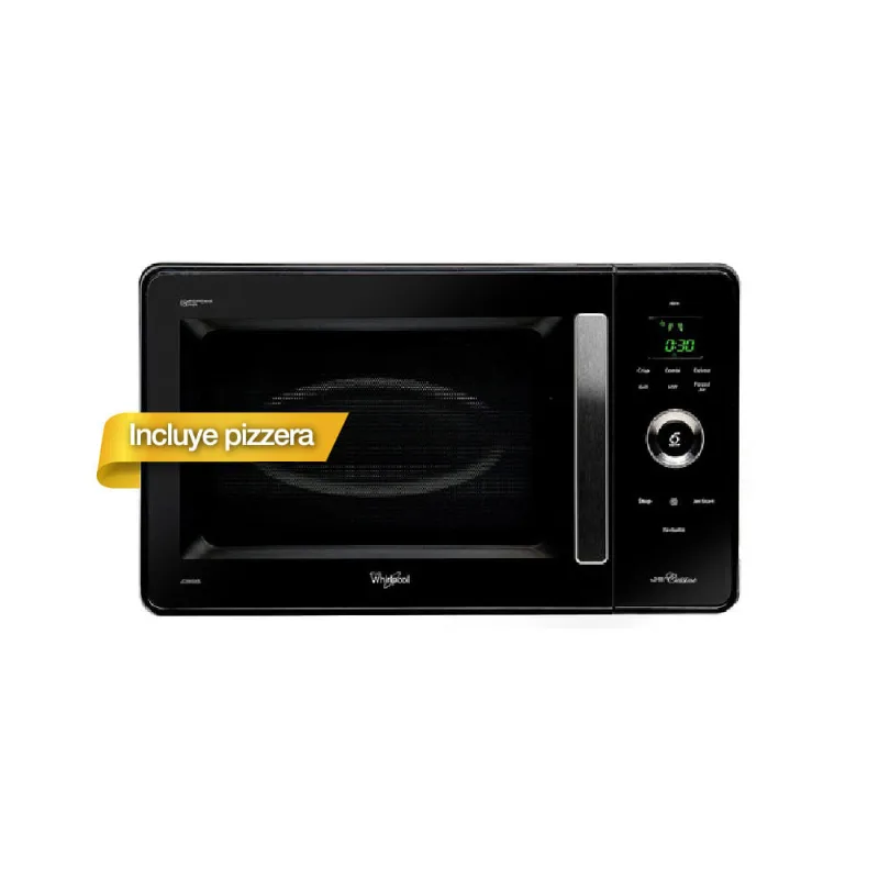 Microondas Whirlpool con Grill 27 litros Negro
