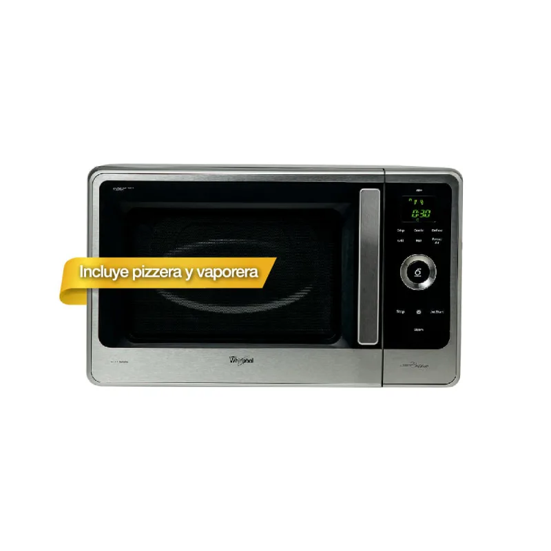 Microondas Whirlpool con Grill 27 litros Inox