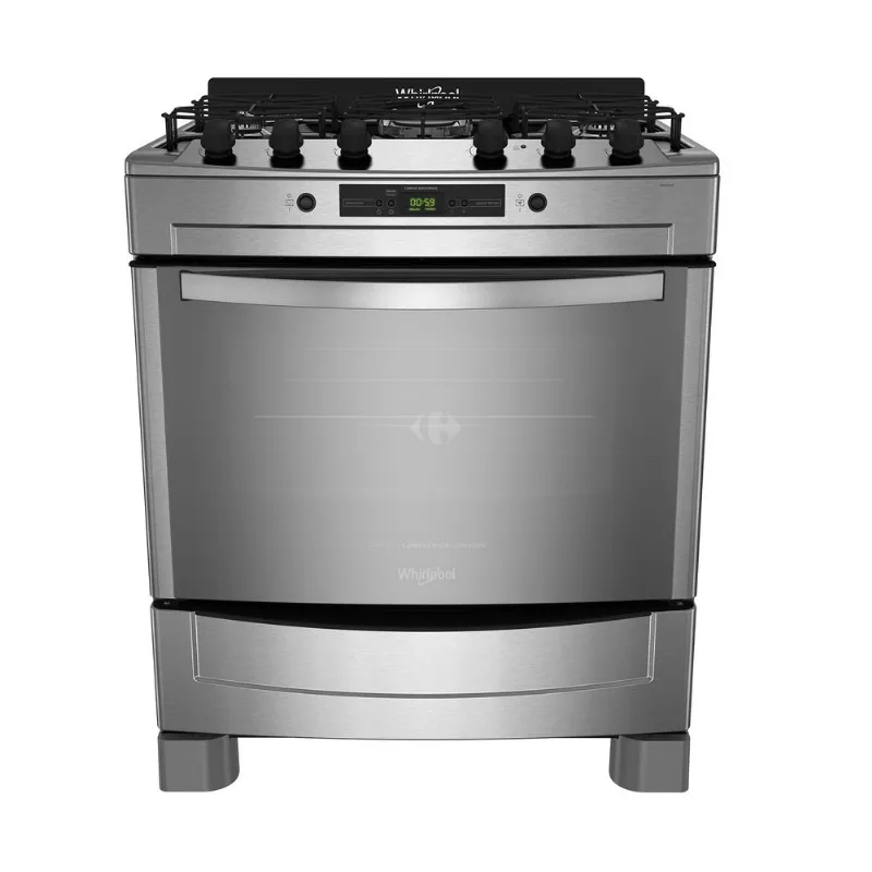 Cocina Florencia Singer 5537f Cocina multigas Whirlpool 76 cm. WF876XG inox