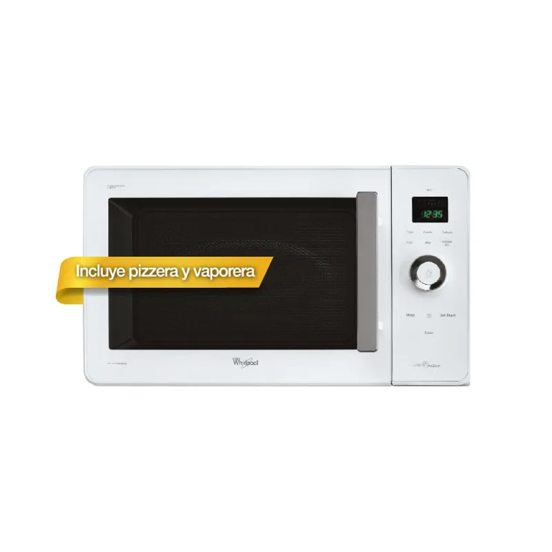 Microondas Whirlpool con Grill 27 litros Blanco