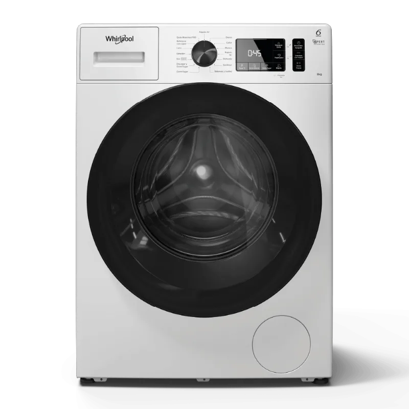 Lavarropas Whirlpool 8kg - 1200rpm Blanco Inverter