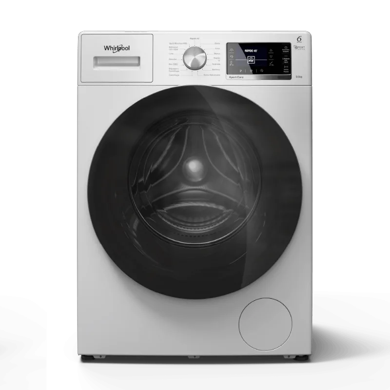 Lavarropas Whirlpool 9,5kg - 1400rpm Blanco Inverter WNQ95AB