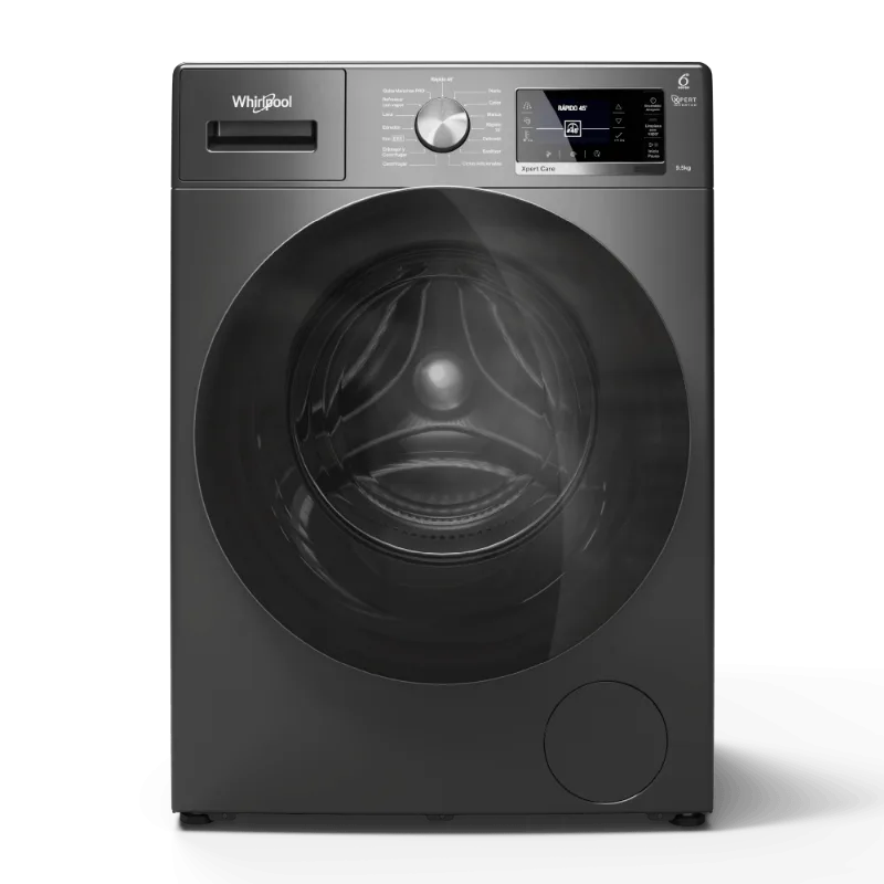 Lavasecarropas Whirlpool carga frontal 9,5/6kg Titanium / Gris Oscuro