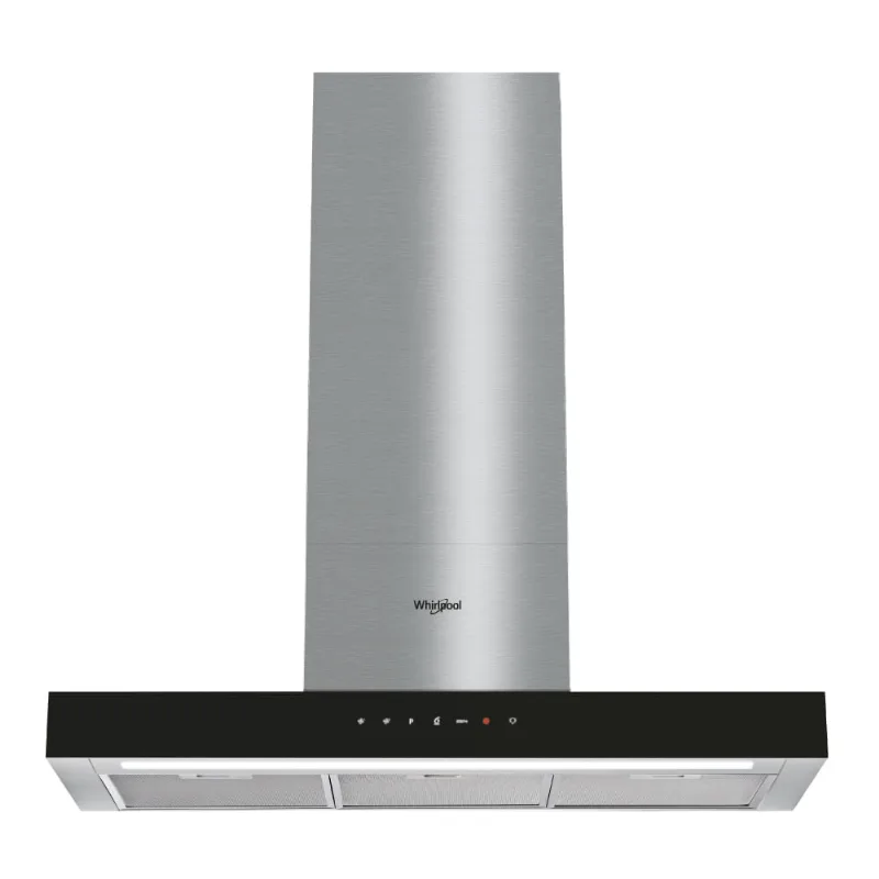 Campana Whirlpool 90cm Negro Inox TBOX WHBS92FL TK1