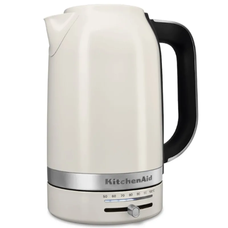 Pava Electrica Kitchenaid 1.7L White Porcelain Con Regulador Lkek1701Rpl