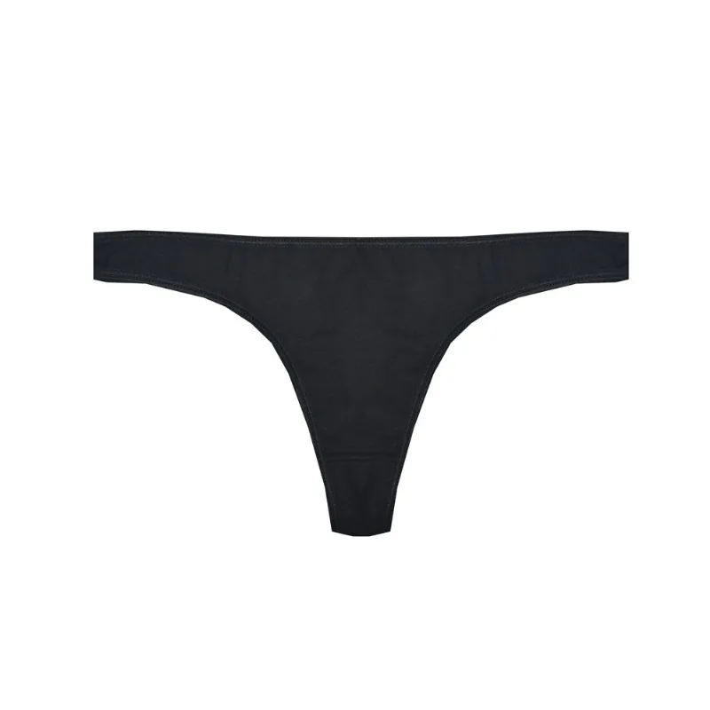 Cola less Tex algodón y lycra negro talle L