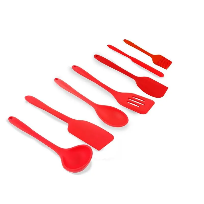 Conjunto 7 Utensílios Cozinha Silicone Mimo Style Material