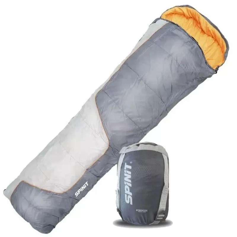 Spinit Bolsa De Dormir Ultralight Gris-naranja