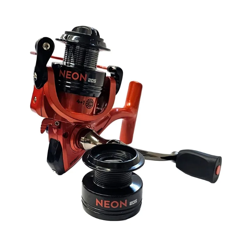 Reel frontal spinit NEON 205 4+1 Rul grafito Pejerrey
