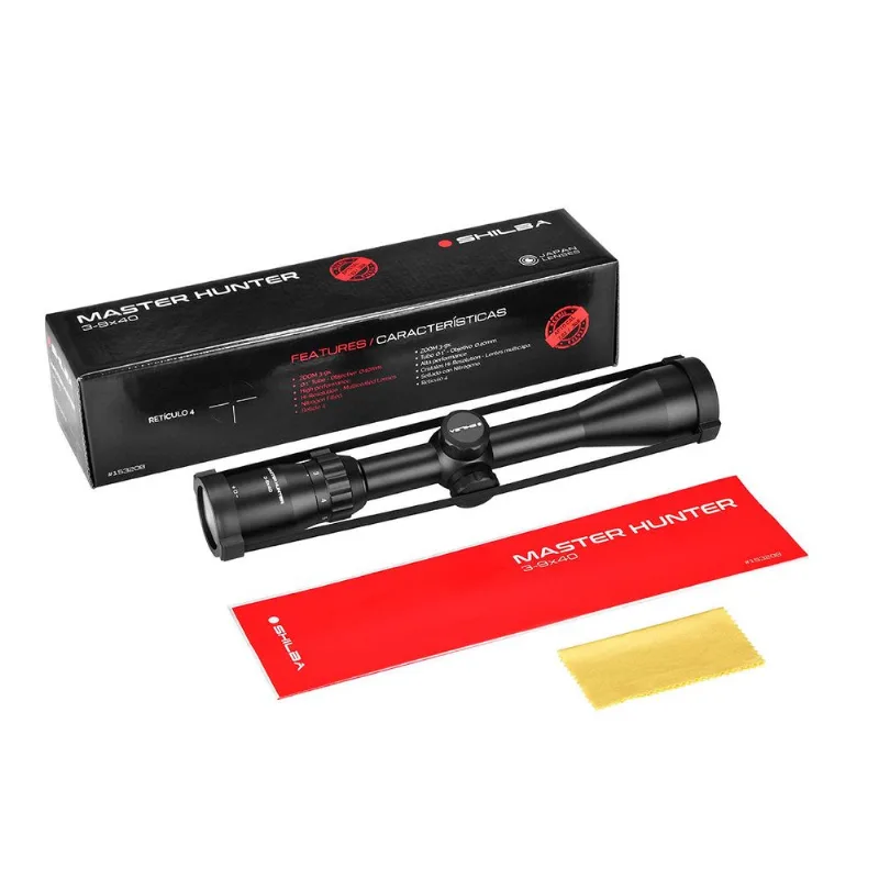 Mira Shilba MASTER HUNTER 3-9x 40mm Retículo 4